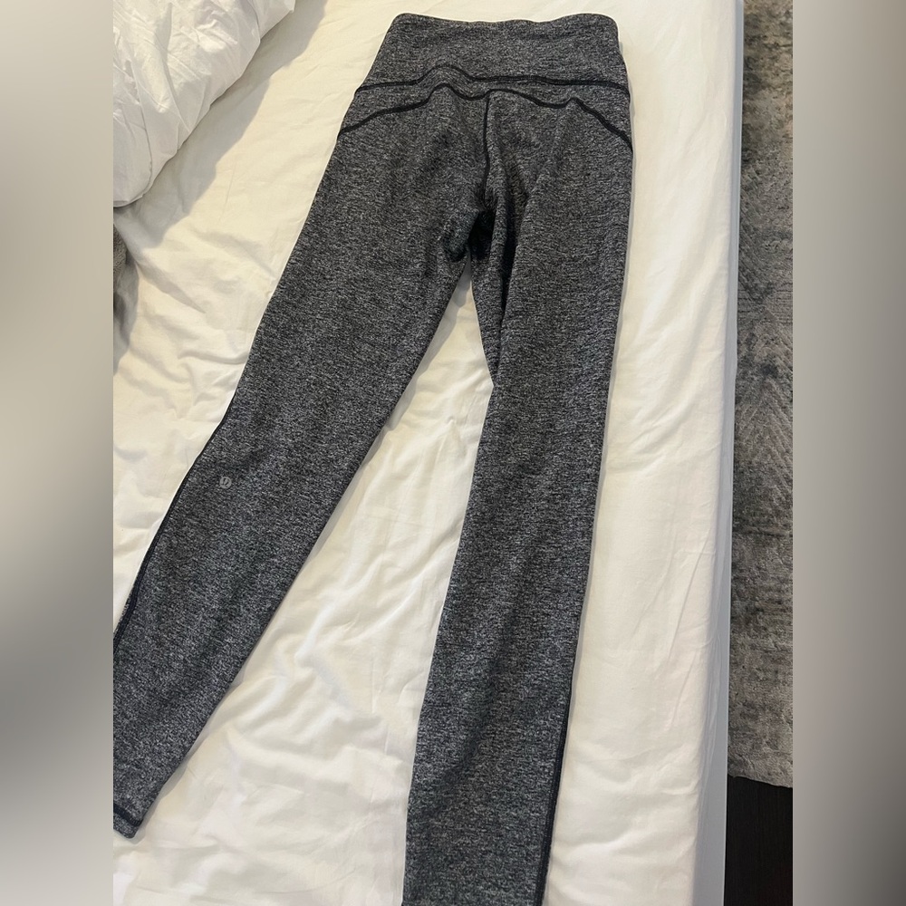Lululemon space gray leggings 7/8